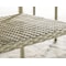 Alaterre Furniture Windham All-Weather Wicker Outdoor 42"L Coffee Table with Glass Top AWWA03AA - alternate 8